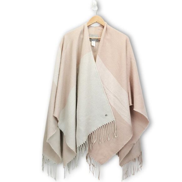 Soia & Kyo Colorblock Poncho Wrap - Picture 2 of 10